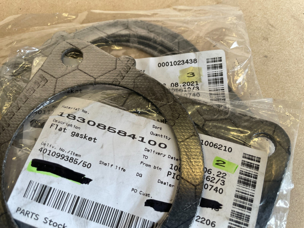 18308584100 - New OEM Genuine BMW Exhaust to DPF Gasket Ring