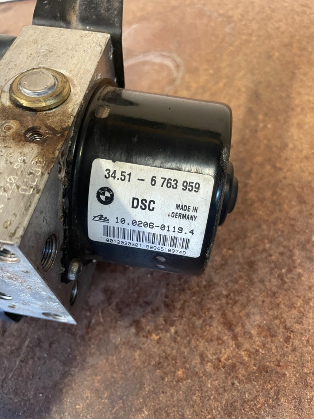 34516783959 -Genuine Used BMW ASC DSC Brake Control Unit Traction Control Module