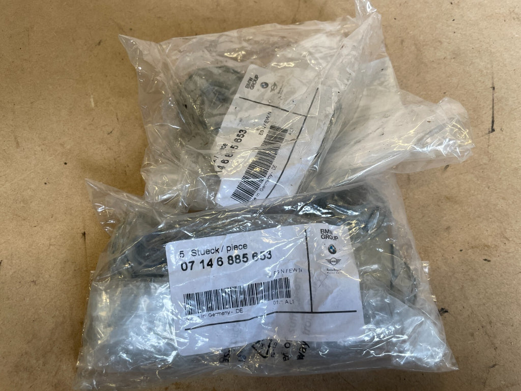 07146885653 - New OEM Genuine BMW Locking Nut M14X1.5-10 ZNS3 G05, G06, G07