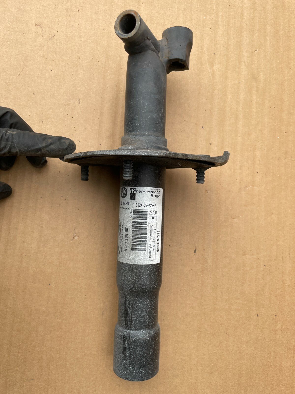 51128195326 - BMW E46 Rear Bumper Shock Absorber Rear Right