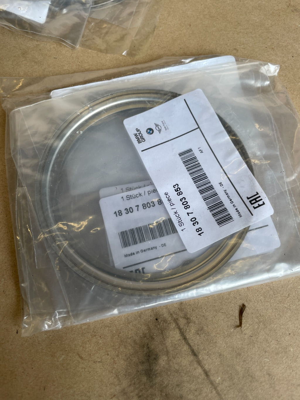 18307803853 - New OEM Genuine BMW Turbo to DPF Gasket N57 B57