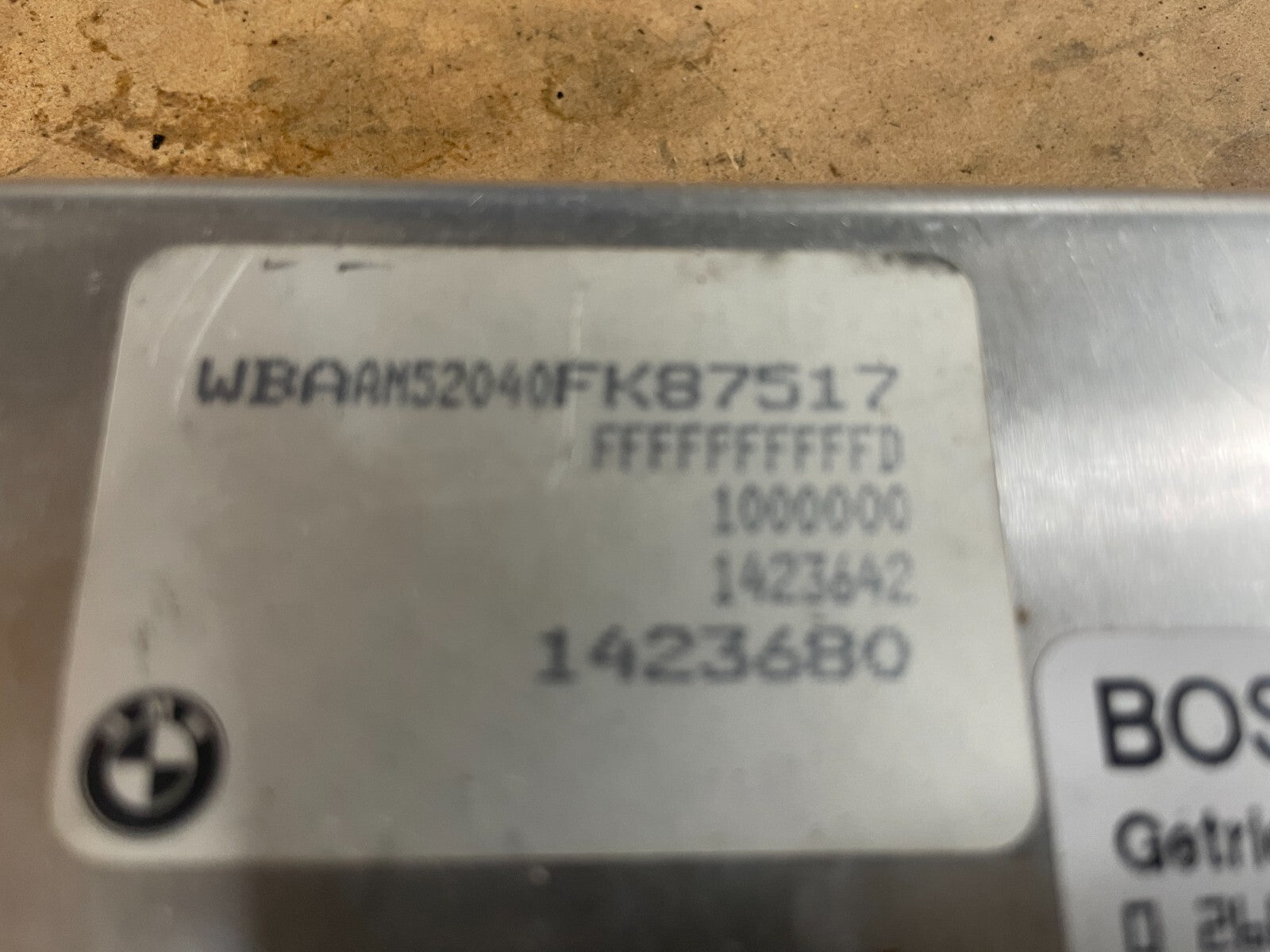 24601423642 - BMW E38 E39 E46 M52 Auto Transmission ECU 320 323 328 520 523 528