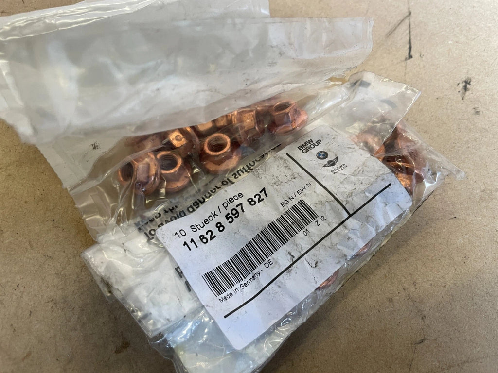 11628597827 - New OEM Genuine BMW Exhaust Manifold Nuts