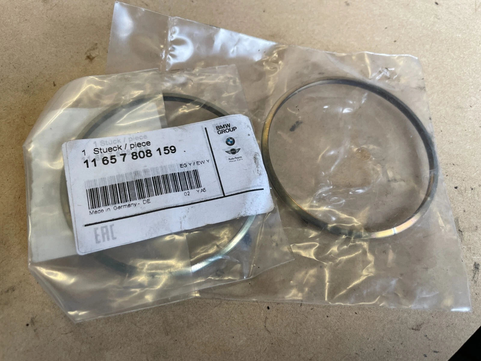Share 11657808159 - New OEM Genuine BMW Turbocharger Gasket N57